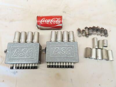 2 Vintage 1950's Berkeley Scientific Decimal Counter Model 730 12 RCA 5963 Tubes