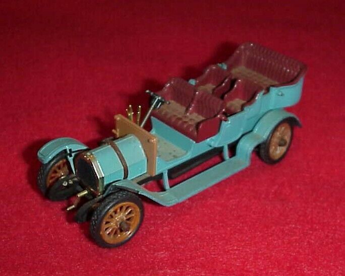 Vintage Original Diecast Metal Toy Car Rio Fiat  00 cv 1/43 Scale Made in Italy