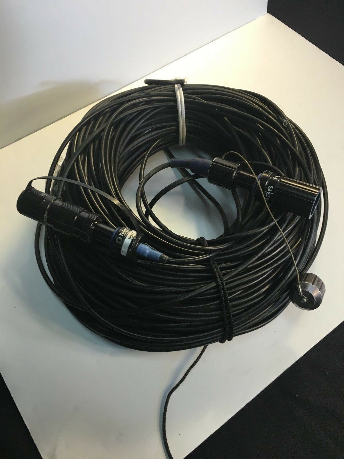 436' TAC 4 BEAM 4 CHANNEL SINGLE MODE FIBER W/HERMAPHRODITIC MILITARY CONNECTORS
