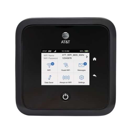 Netgear Nighthawk 5G Pro MR5100 Mobile Hotspot Black AT&T GSM Unlocked + Battery