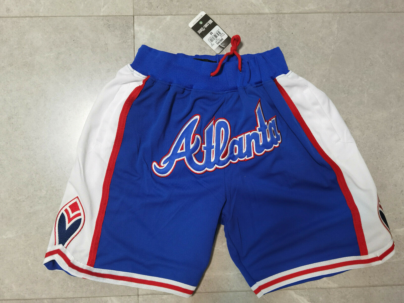 HOT Atlanta Braves Baseball MLB Men Blue Shorts Size:S-XXL