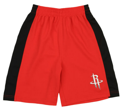 OuterStuff Houston Rockets NBA Boys Youth Team Shorts, Red