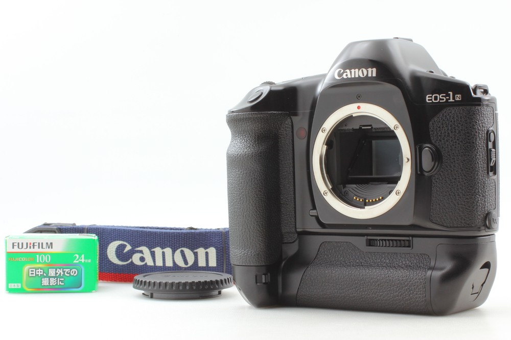 Top MINT Canon EOS-1N HS 35mm SLR Film Camera Body PB-E1 from Japan