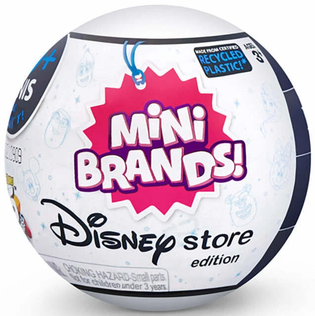 ZURU 5 Surprise Mini Brands Disney Store Series 1 Mystery Capsule
