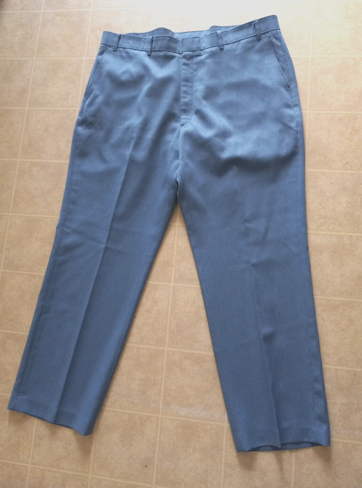 Vintage Levi's Action Slacks Men's Blue Dress Pants Size 40 x 30