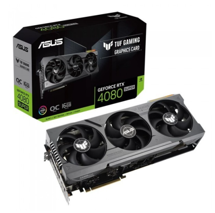 ASUS TUF Gaming GeForce RTX 4080 SUPER OC D6X 16GB Gaming Graphics Card Genuine