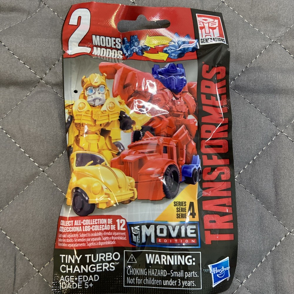 Transformers Tiny Turbo Changers Bumblebee Movie Edition Series 4