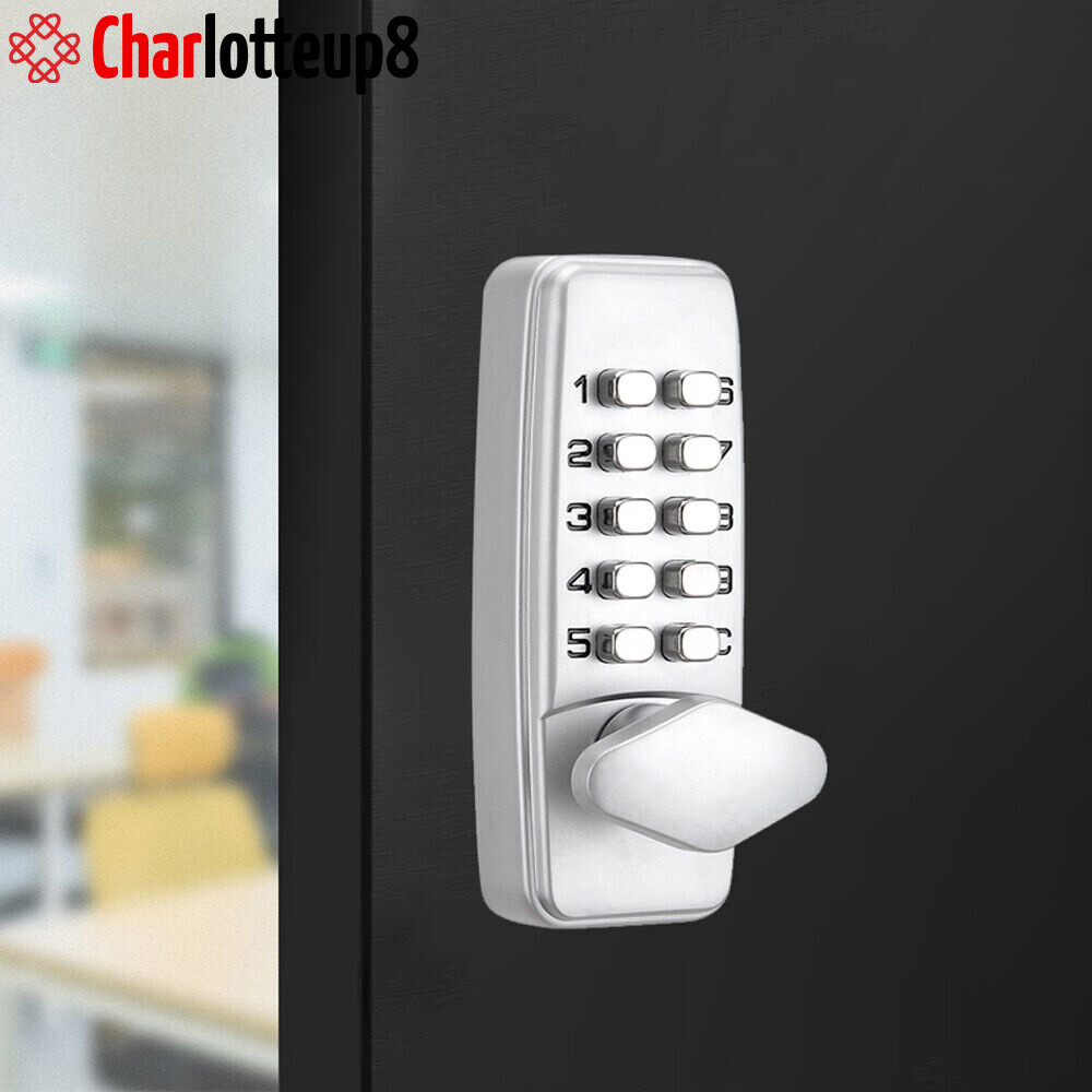 Smart Keyless Entry Exterior Door Lock with Digital Password Security-image