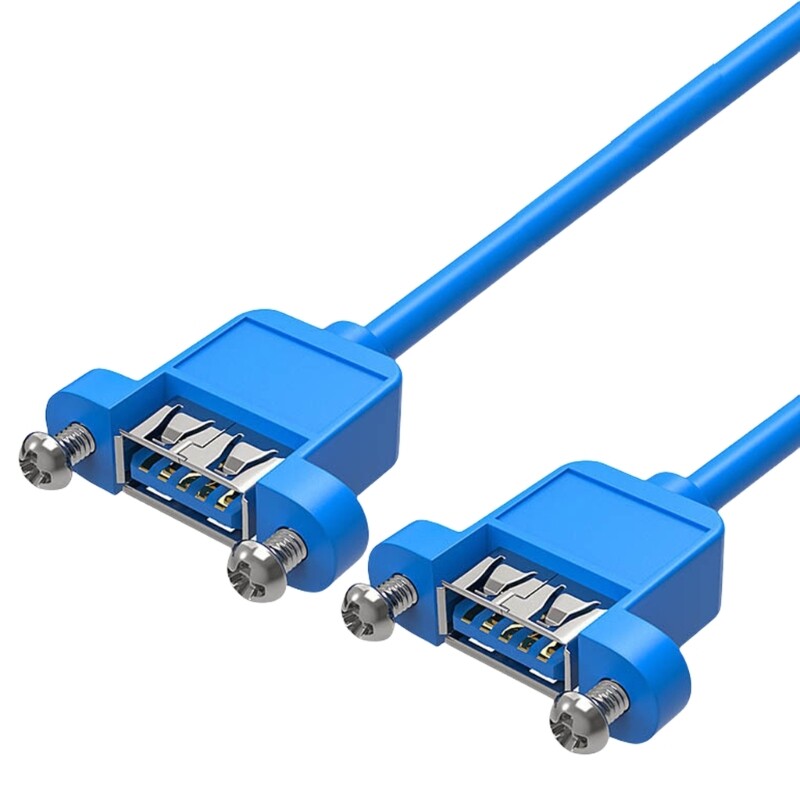 High Speed 5Gbps USB Data Transfer Cable with Mounting Ear