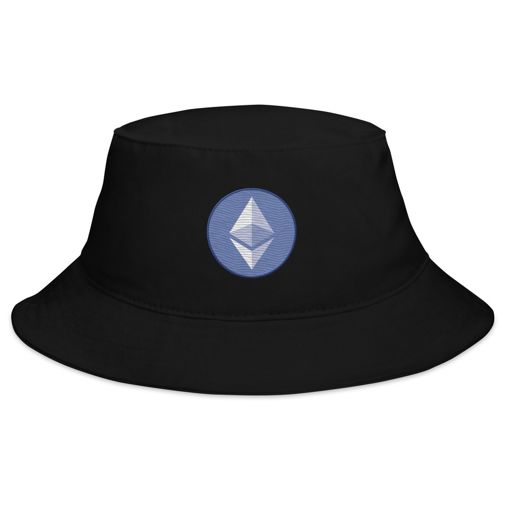 Ethereum ETH Cryptocurrency Logo Bucket Hat-image