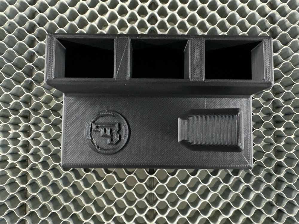 CZ P10 Pistol Stand with 3 Magazine Holders - US Made Black