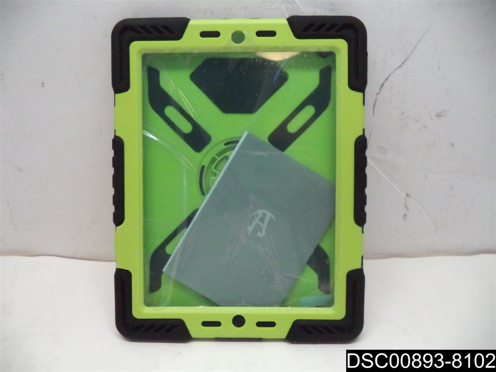 Afranker iPad 2 Case with Kickstand Black Lime Green 2 Pack