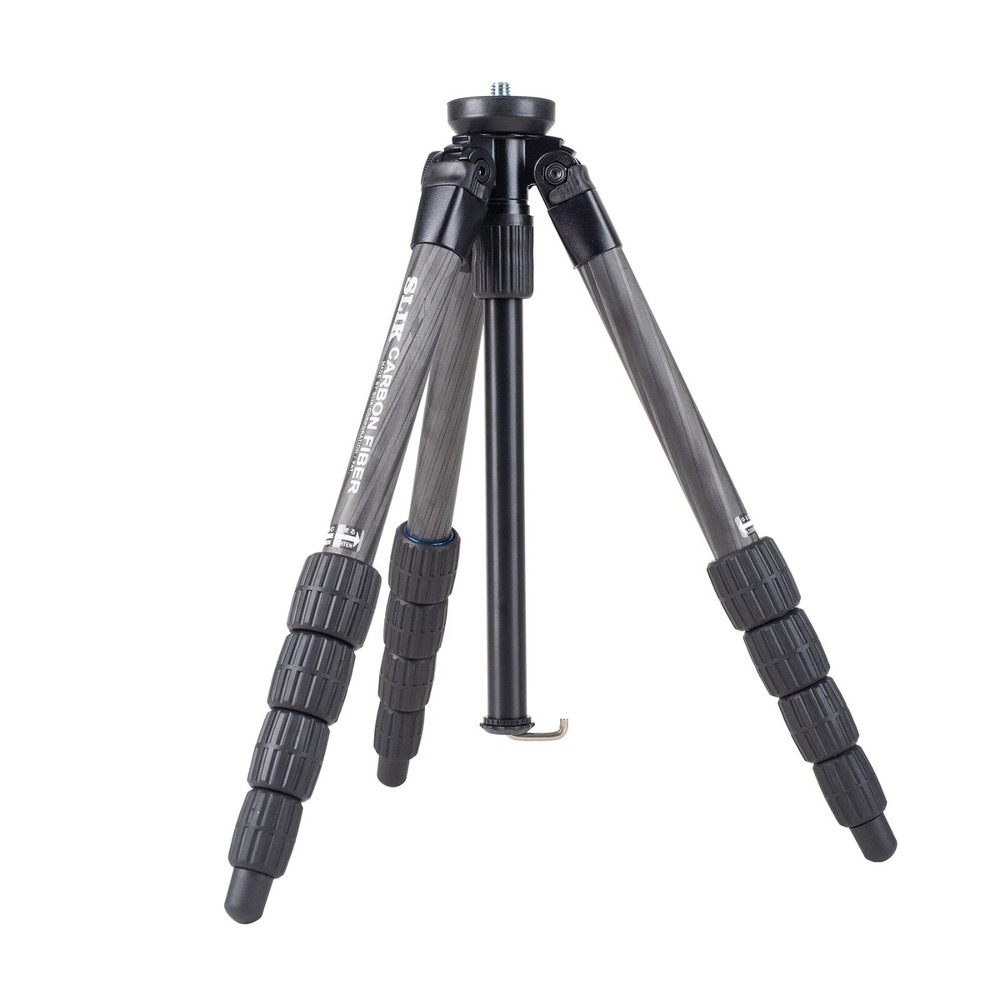 Slik Carbon Fiber PRO CF-635 Tripod  1.9LB Perfect Backpacker Full Sized Tripod