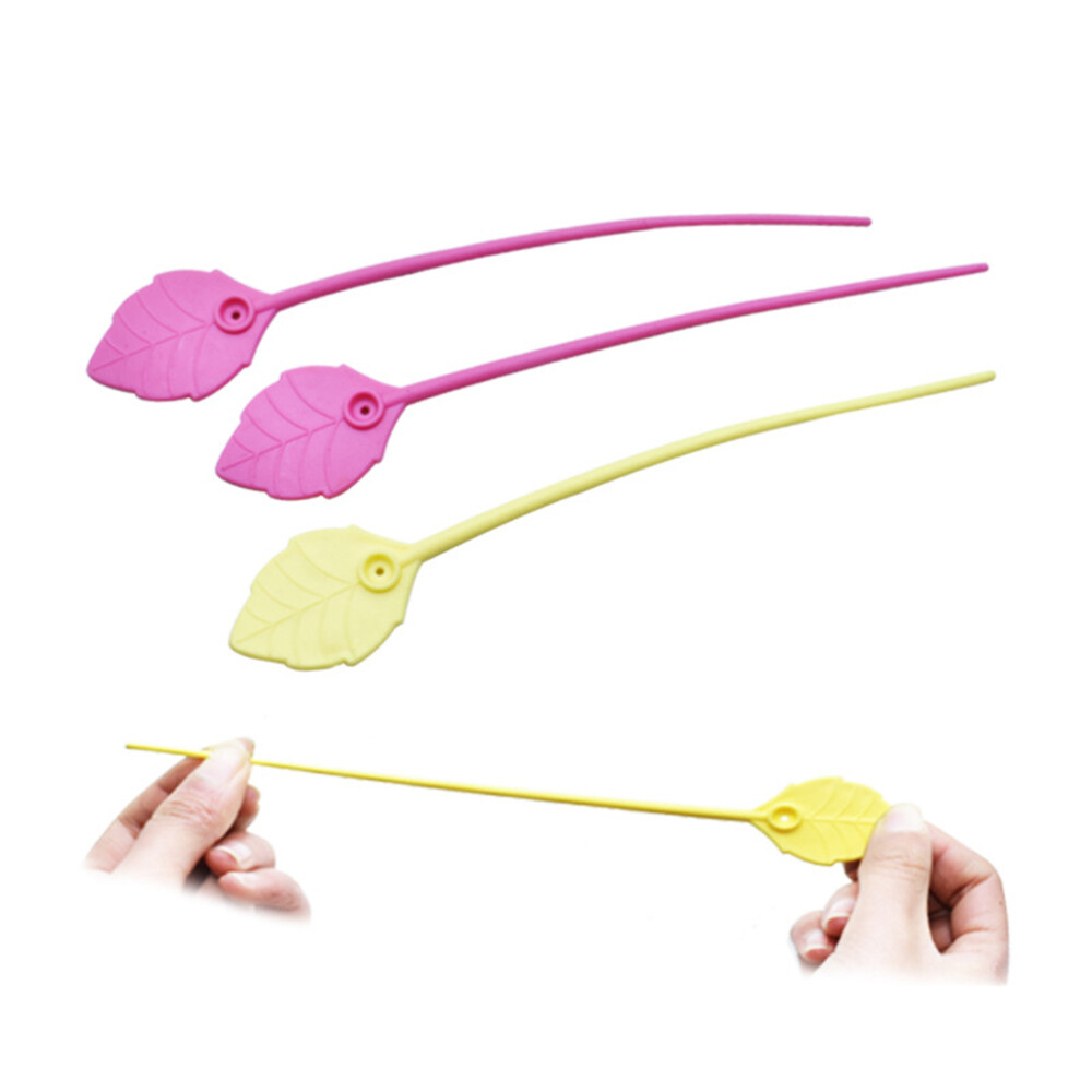 10 Pcs Silicone Ties Food Sealing Clip Reusable Cable Clips