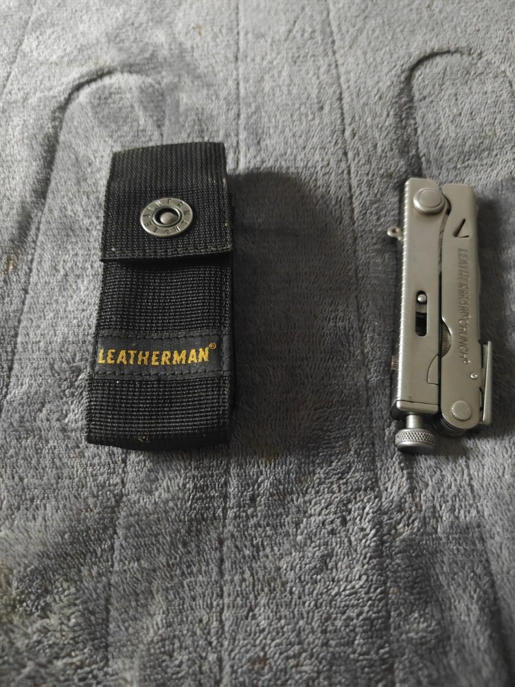 Leatherman Crunch Multi-Tool with Nylon Sheath Made in the USA