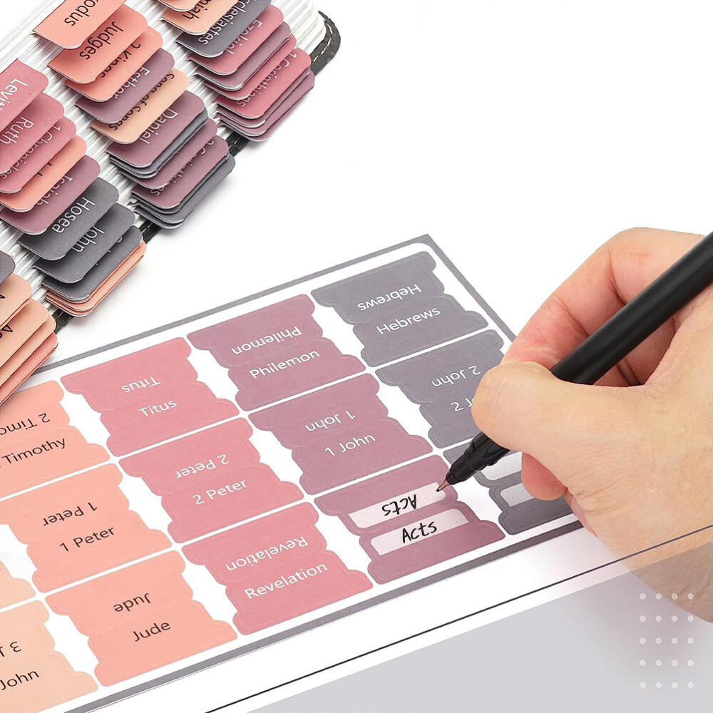 5 Sheets Journals for Women Bible Highlighters Index Stickers Miss