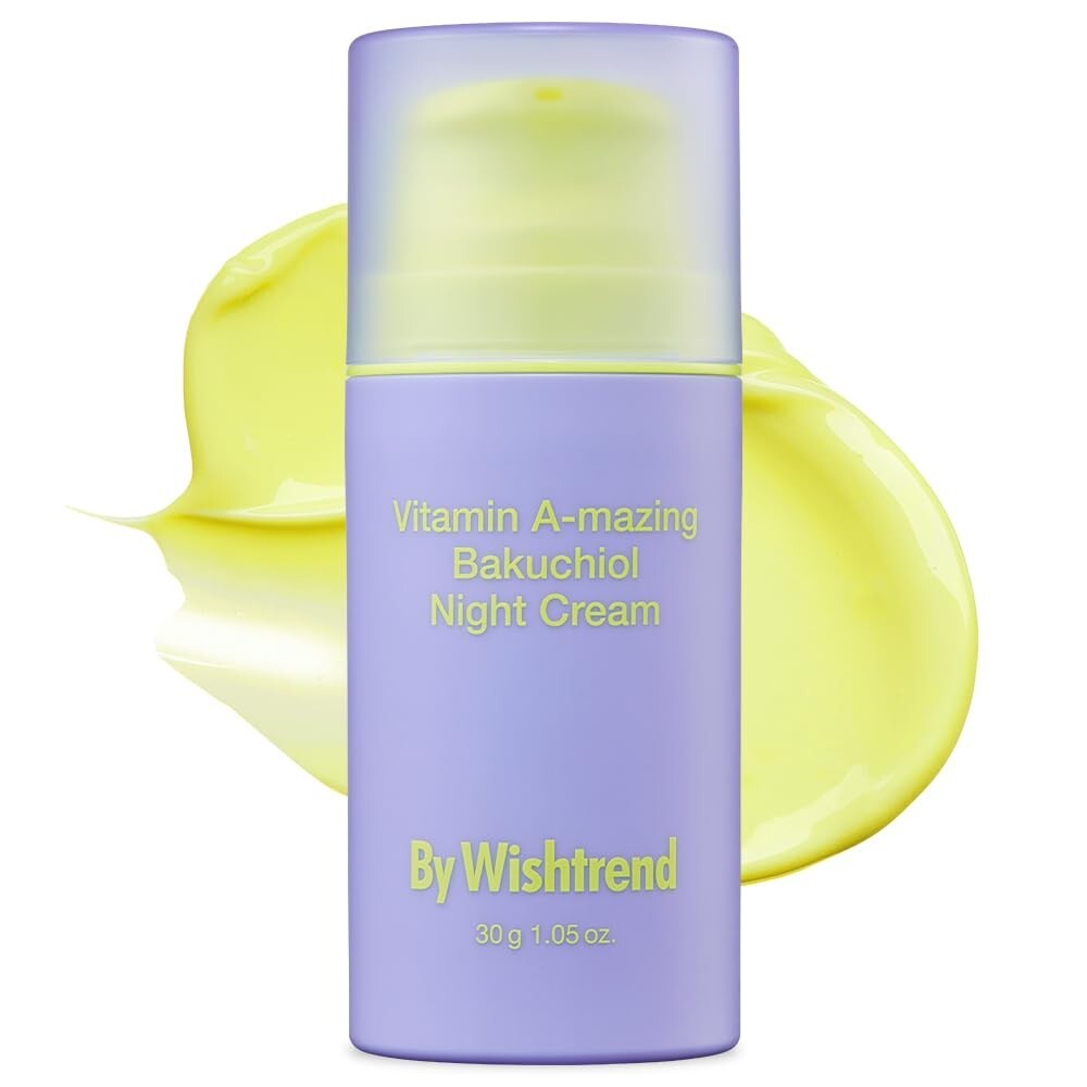 BY WISHTREND Vitamin A-mazing Bakuchiol Retinal Night Cream 30ml - Made in Korea