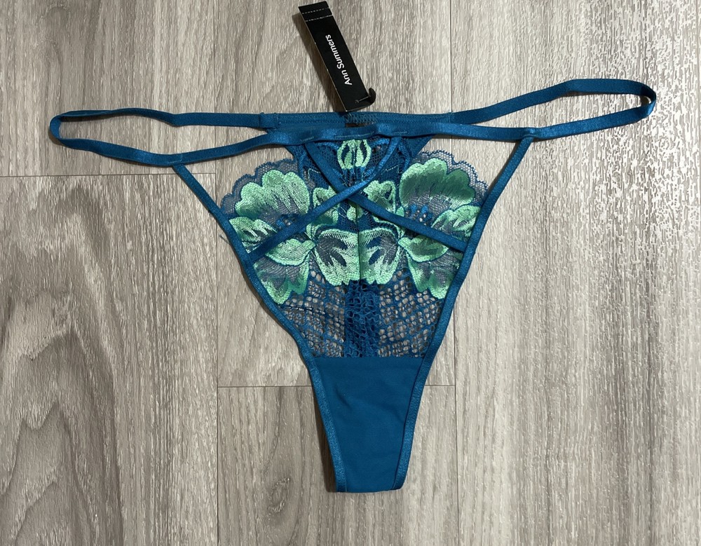 Ann Summers Honeysuckle Thong - Size 12 - NWT