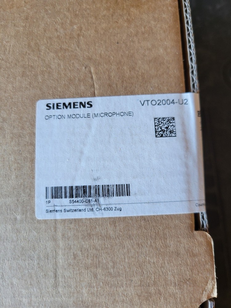 SIEMENS VTO2004- U2 Option module - Microphone. S5400-C61-A1. - NEW/ SEALED