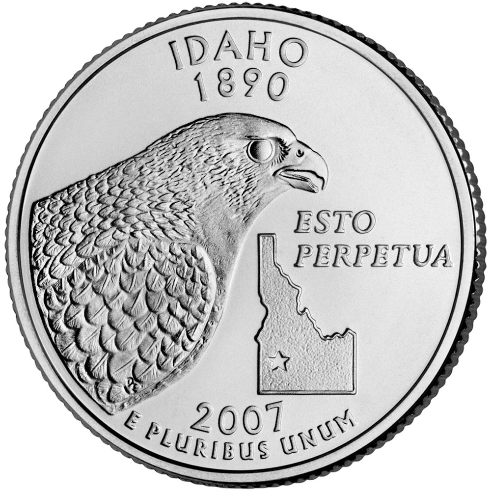 2007-D - Idaho - U.S. State Quarter- UNC from US Mint