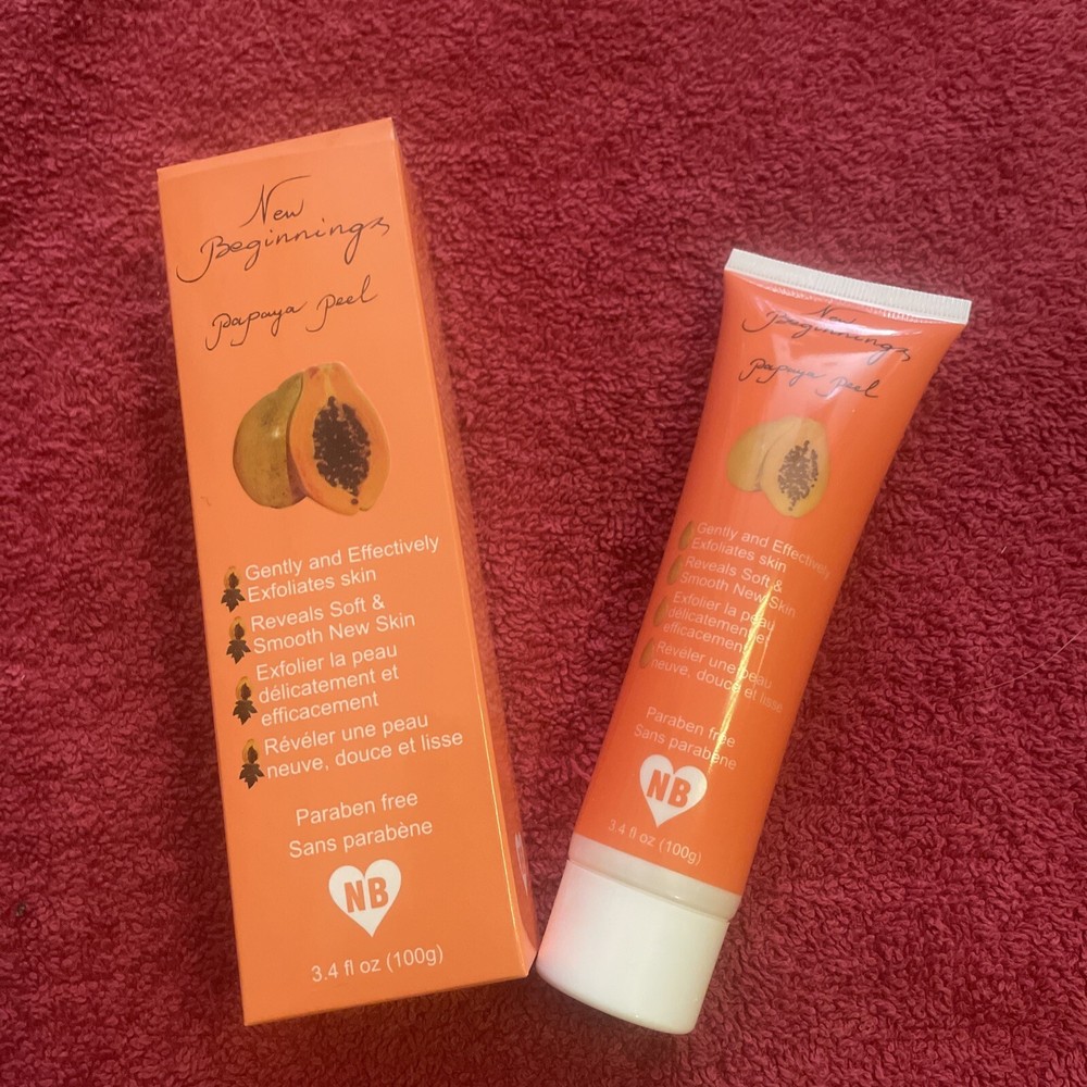 New Beginnings Paypaya Enzyme Exfoliator Gel Moisturizing Skin Face & Body Peel-image