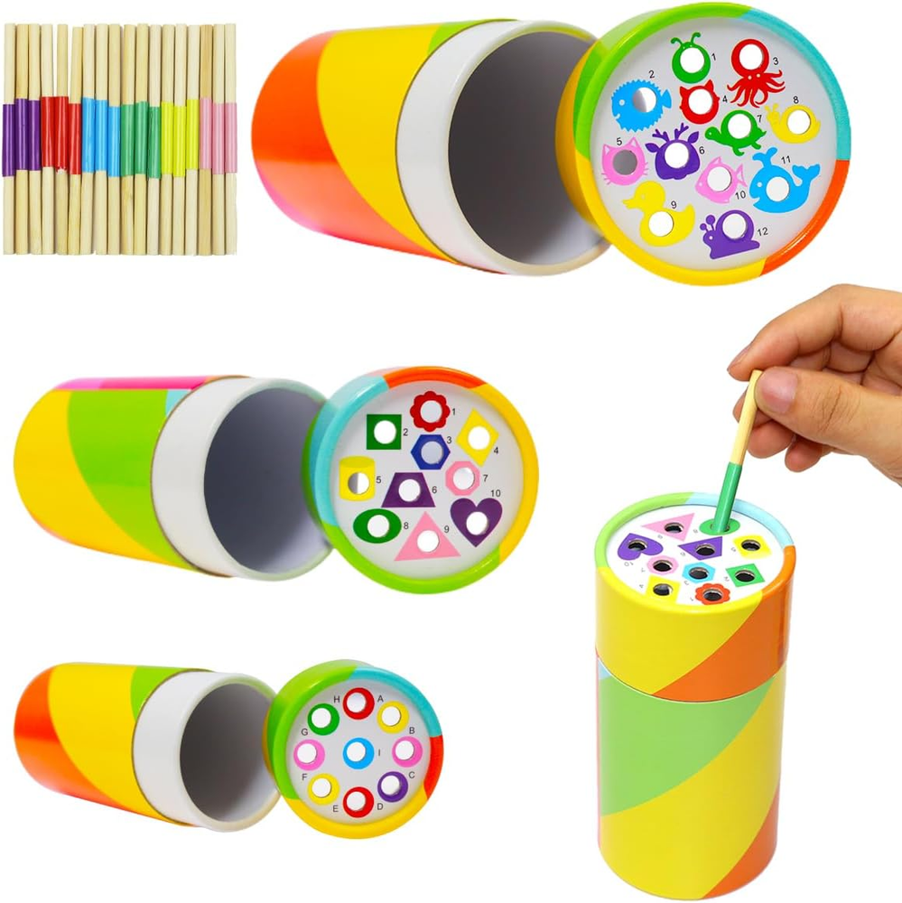 Montessori Toys for 1-3 Year Old:Color Sorting Preschool Learning Activities,Edu