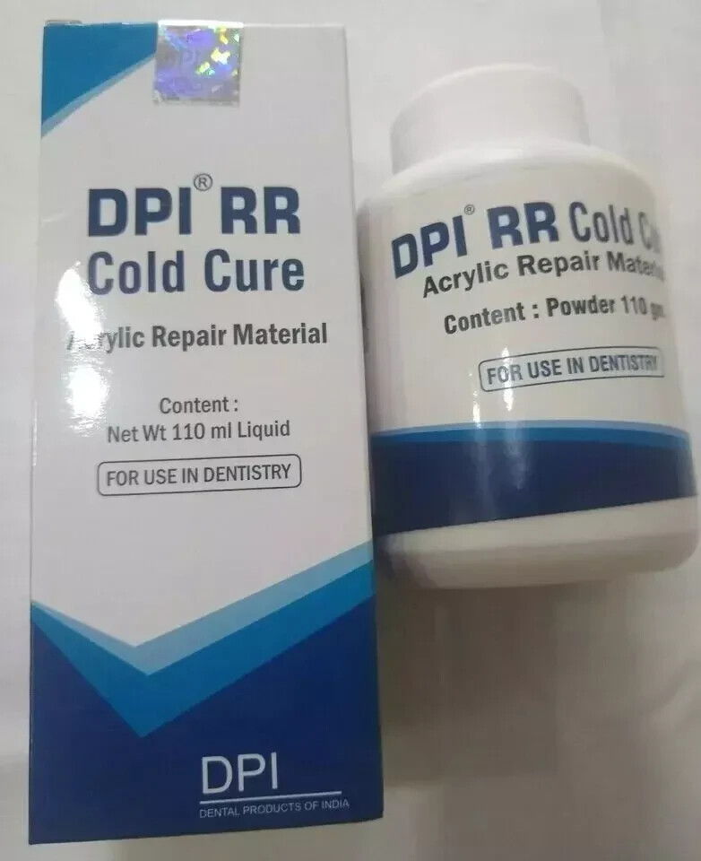 DPI Self Cure Rapid repair Powder and Liquid for Acrylic Denture FREE SHIPPING,,