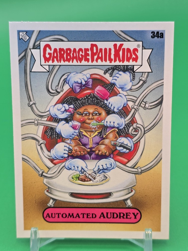 Automated Audrey 34a 2020 Topps Garbage Pail Kids 35th Anniversary GPK Card-image