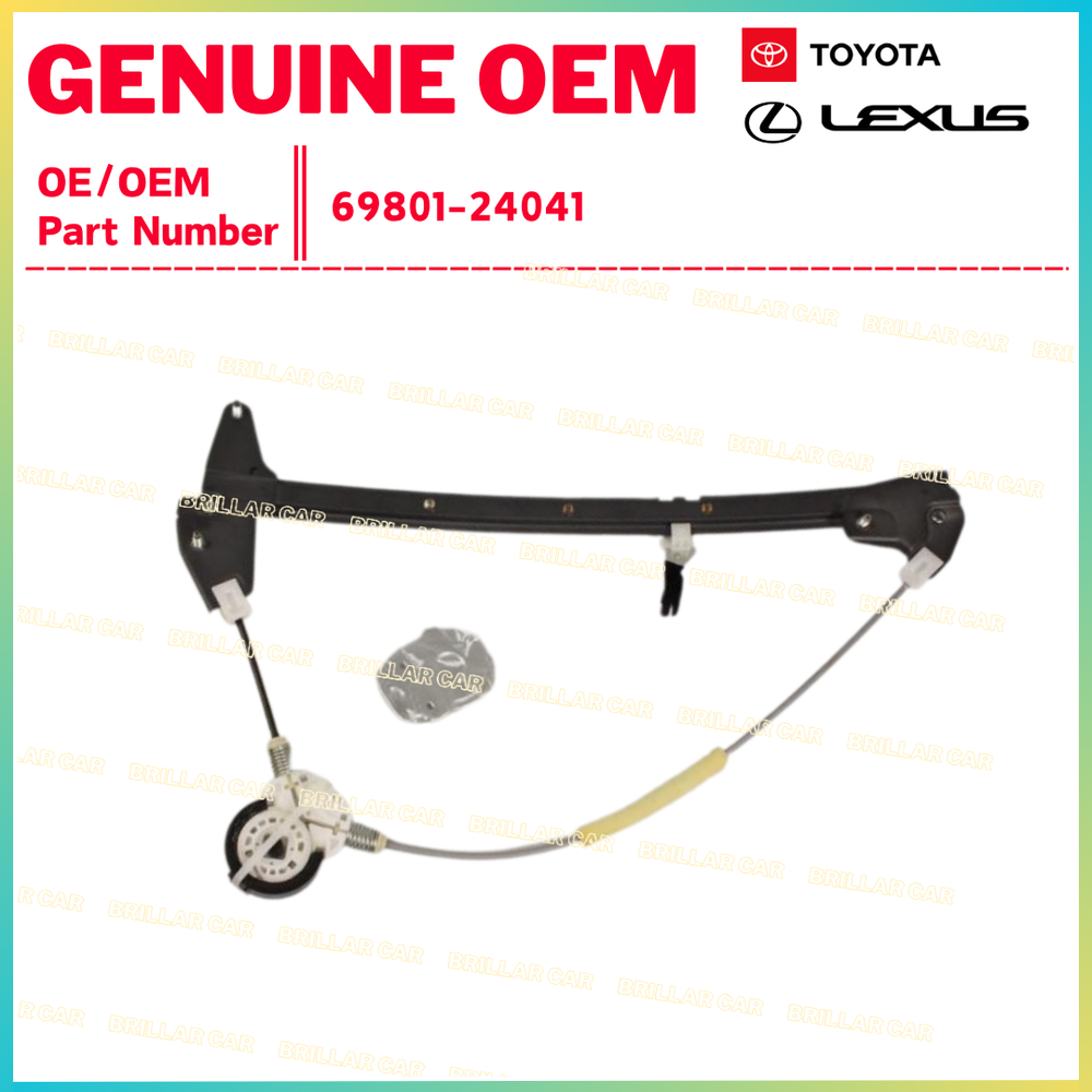 Genuine TOYOTA SOARER LEXUS SC300 SC400 95-00 Front Door Window Regulator RH F/S