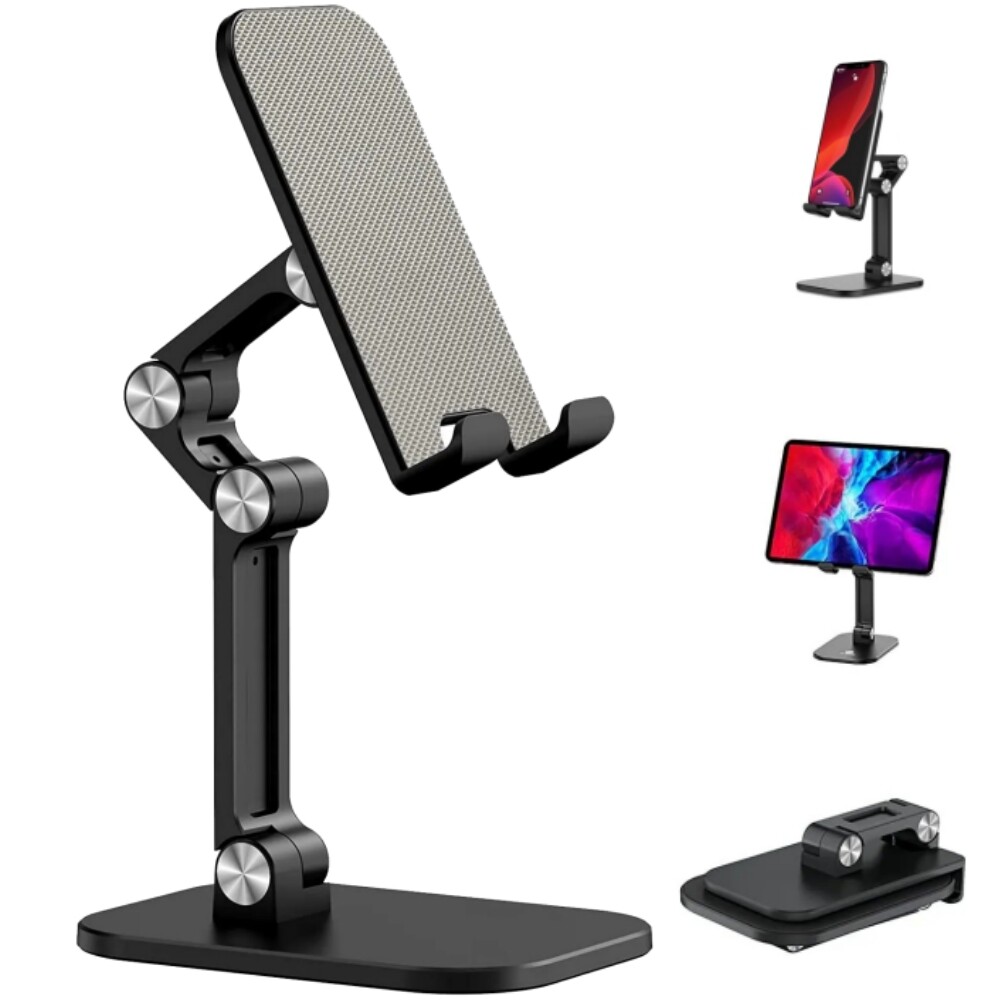 Foldable Tablet Desktop Stand Cell Phone Holder Mount For iPhone Samsung iPad US