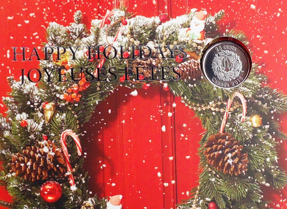 2013 Holiday Gift Set 5-coin UNIQUE HOLIDAY QUARTER Buy Now 4 Christmas Giving-image