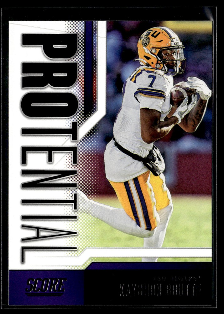 2023 Score Kayshon Boutte #12 LSU Tigers Rookie Football Card