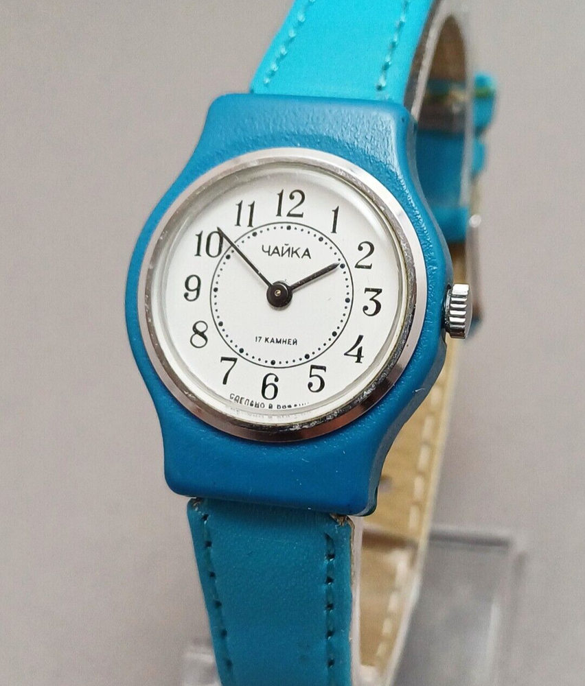 Chaika Chajka Women vintage Soviet Ussr Russian mechanical Wristwatch #318