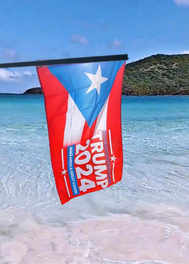 Puerto Rico Flag Trump 2024