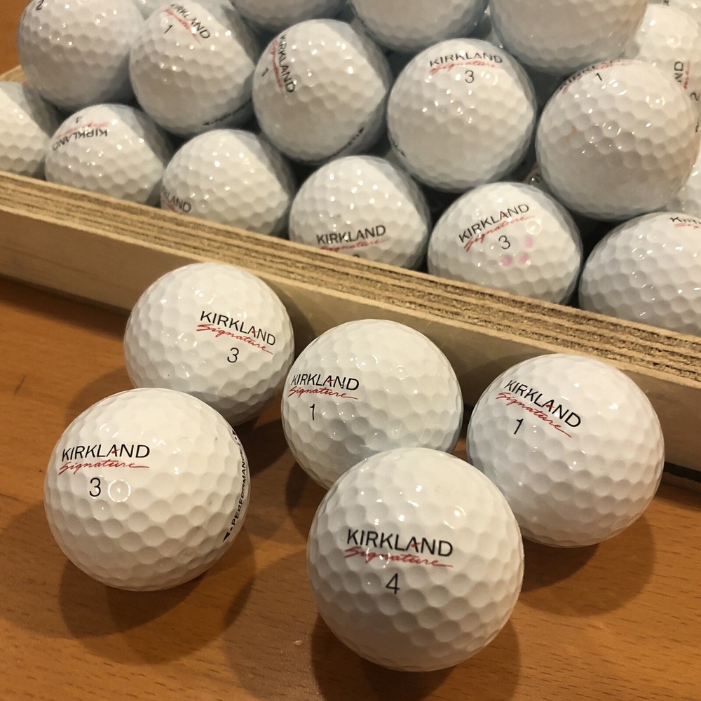 100 Kirkland Signature Performance+ in 5A Mint Condition!  Used Golf Balls