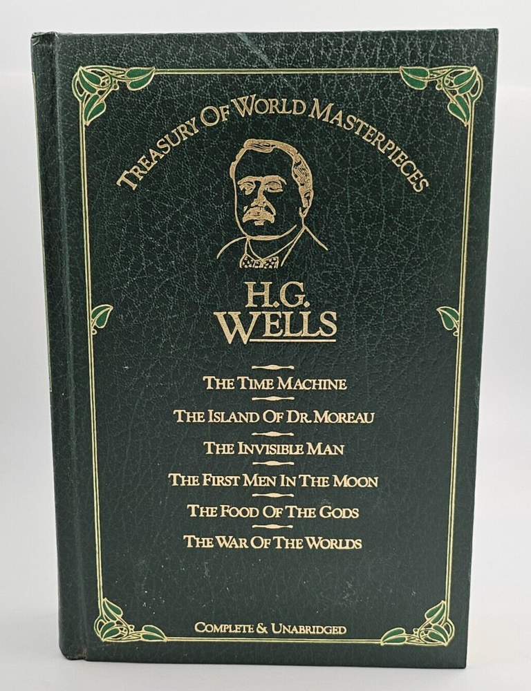 H G Wells Treasury of World Masterpieces 1982 Hardcover