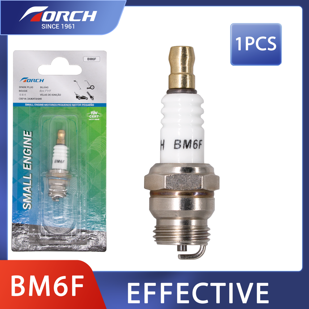 BM6F TORCH Ignition System Spark Plug Replacement for CHAMPION DJ8J DJ7J 847 850