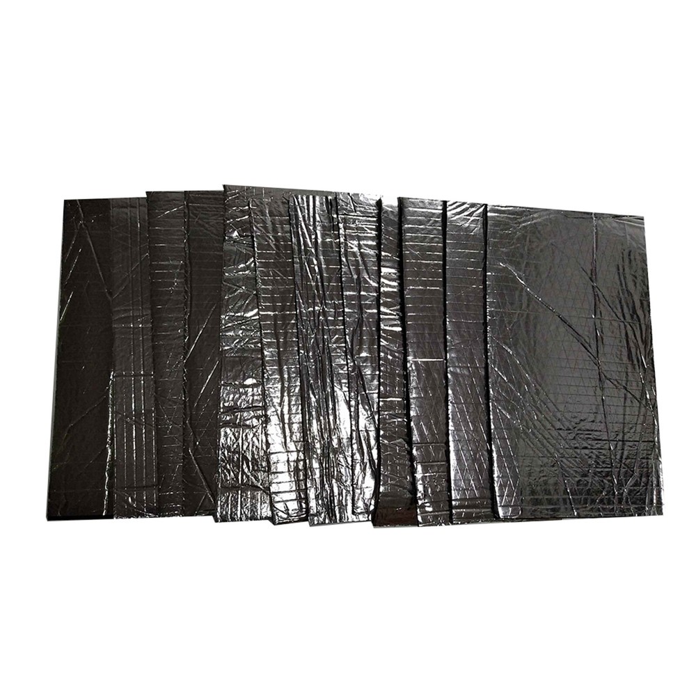 5MM CAR FIREWALL SOUND DEADENER HEAT  DEADENING MATERIAL MAT PAD *12 L7D0
