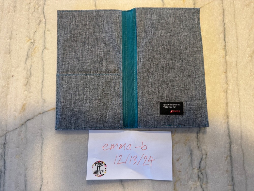 Victorinox Swiss Passport Travel Wallet, Light grey, new without tags