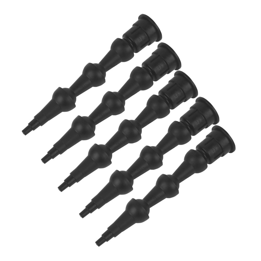 5-piece Rotating Caulk Tips for Smooth Angle Finishing