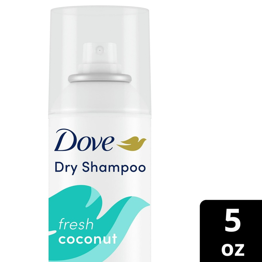 Dove Fresh Coconut Dry Shampoo Waterless 5oz 6-Pack Beauty Refresh Care