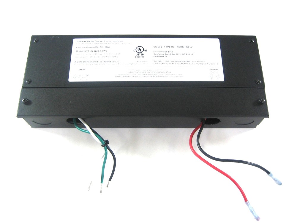 24V 288W Dimmable LED Driver 3x96W by Zhiuhai Shengchang KVF-C24288-TDWJ