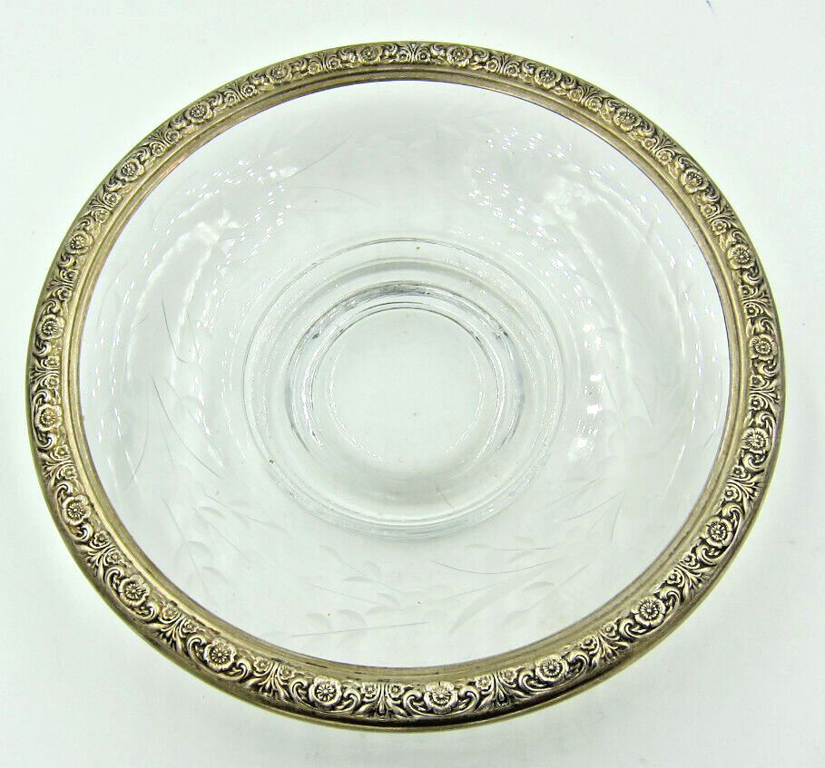 Vintage International Cut Crystal Candy Nut Dish Bowl Prelude Style