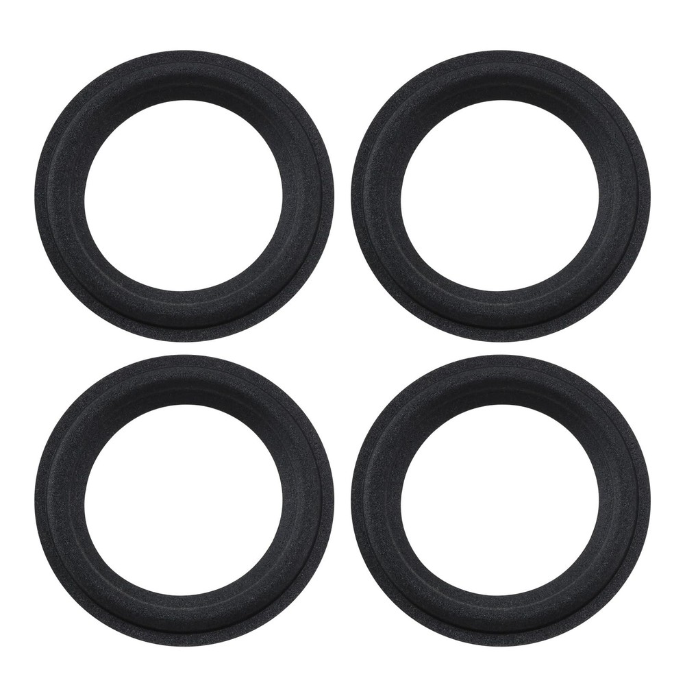 4PCS 4 Inch Speaker Foam Edge Surround Replacement Repair Kit for Speaker Repair