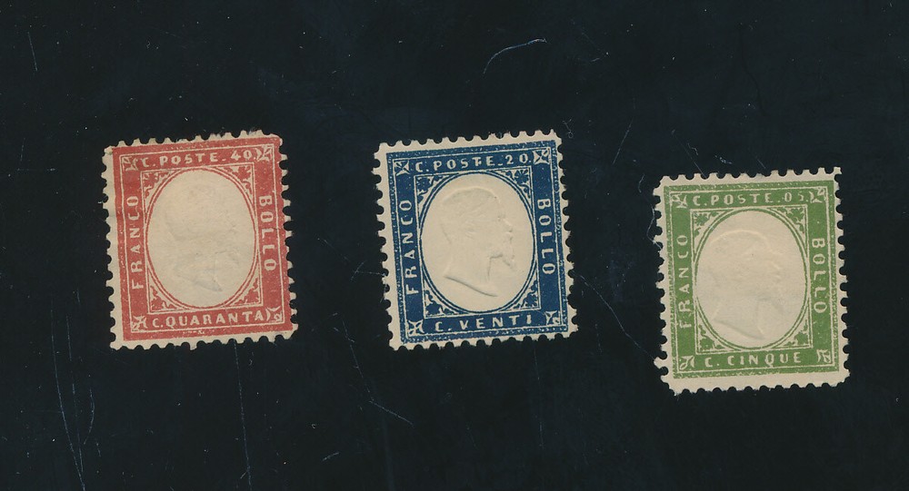 ITALY - #10 - 12 - 13 - FROM OLD ALBUM - MAY BE REPRINTS - #67