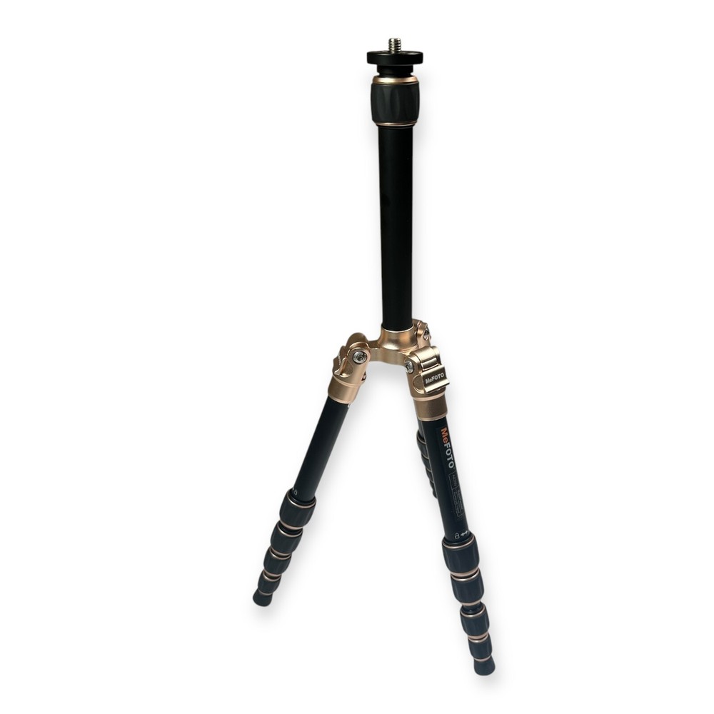 MeFOTO BackPacker A0350 Travel Tripod Aluminum; Includes Case - No ball head