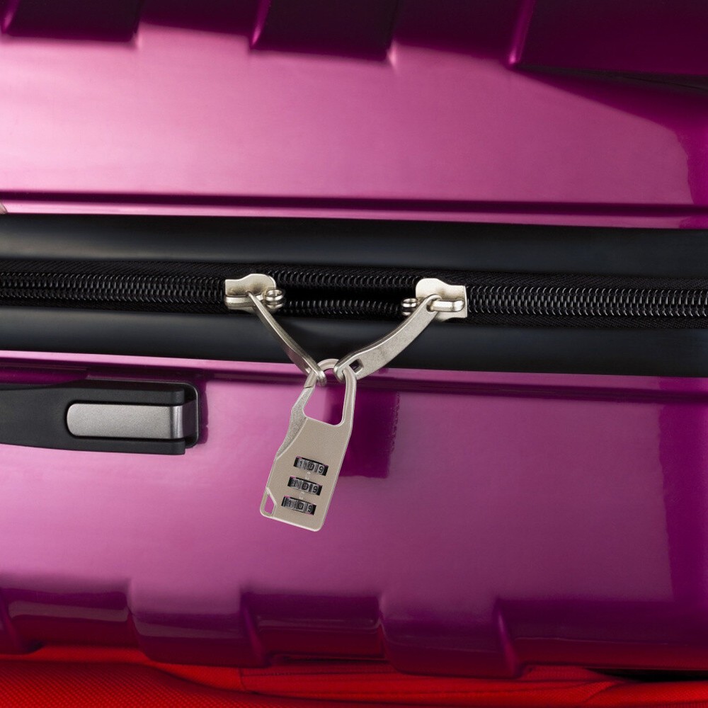 6 Secure Password Luggage Padlocks for Travel Bags-image