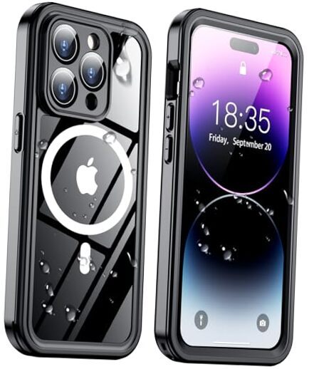 Magnetic for iPhone 14 Pro Case Waterproof,Built for iPhone 14 Pro 6.1