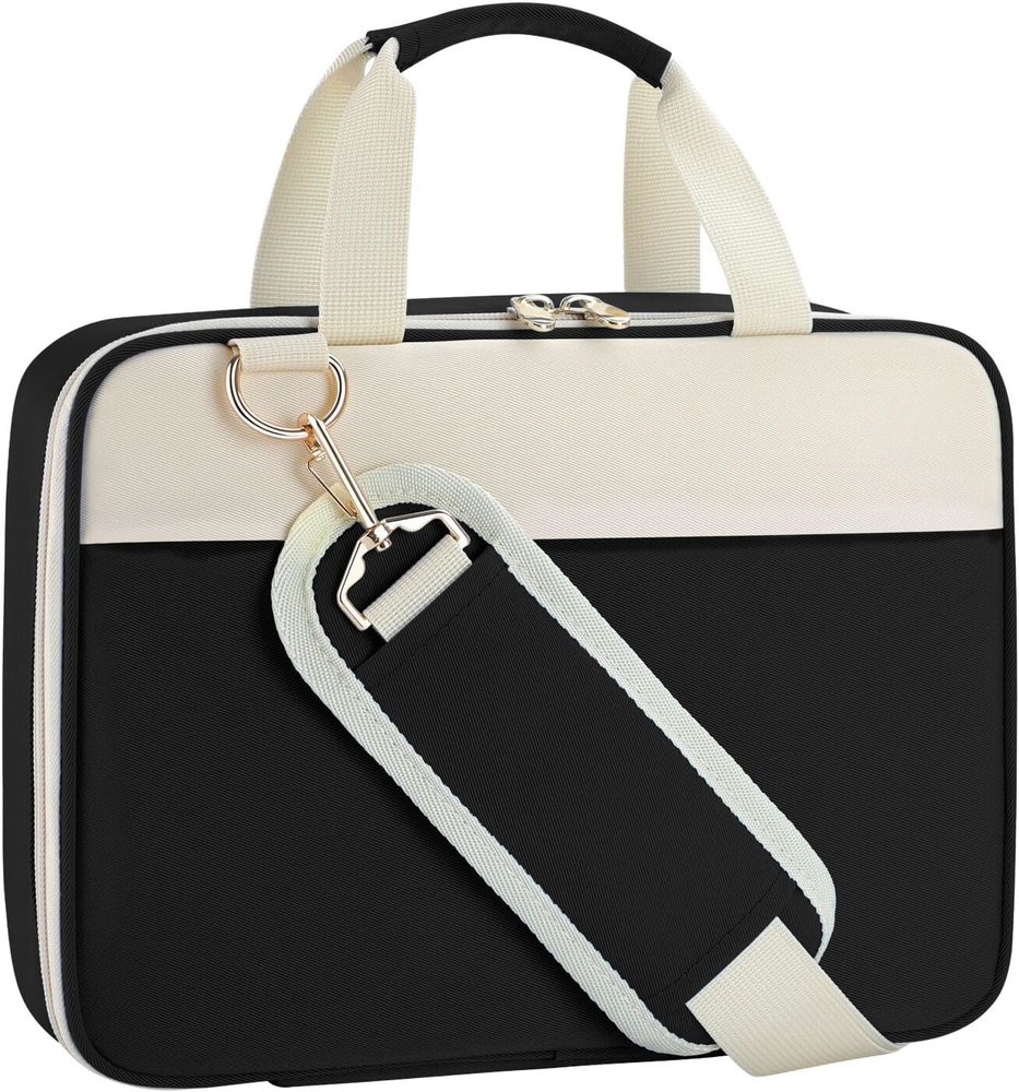 Bible Covers for Women - Large Carrying Case with Padded Handle and Strap