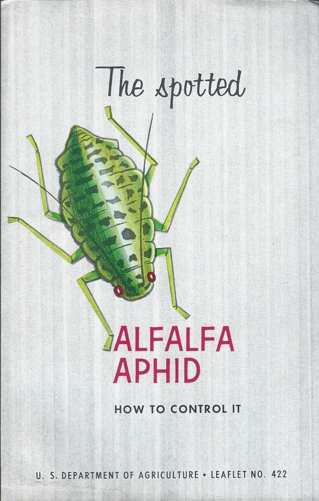 Farm Report - Spotted Alfalfa Aphid Control Insecticide USDA - 1969 (F5553)
